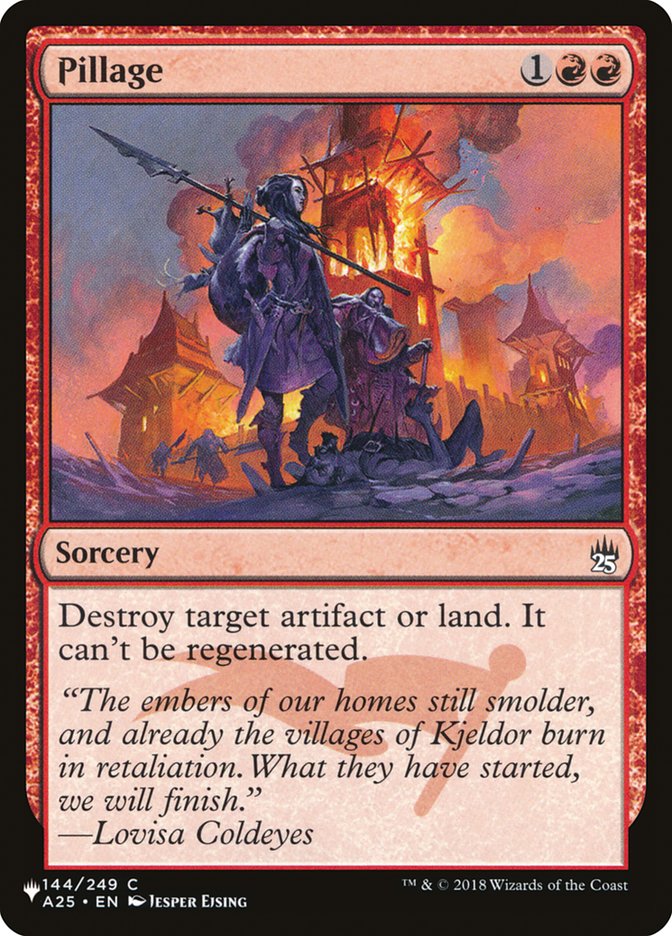 Pillage [The List] | Pegasus Games WI