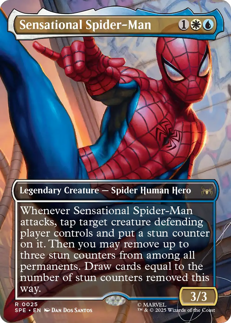 Sensational Spider-Man (Borderless) [Marvel's Spider-Man: Eternal-Legal] | Pegasus Games WI