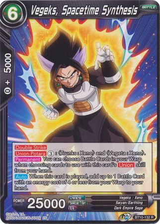 Vegeks, Spacetime Synthesis (BT10-132) [Rise of the Unison Warrior 2nd Edition] | Pegasus Games WI