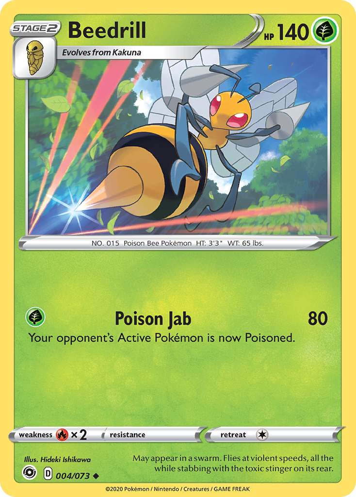 Beedrill (004/073) [Sword & Shield: Champion's Path] | Pegasus Games WI