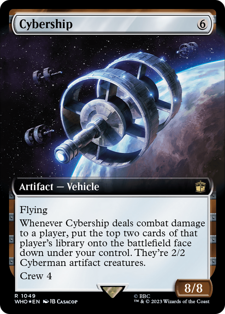 Cybership (Extended Art) (Surge Foil) [Doctor Who] | Pegasus Games WI