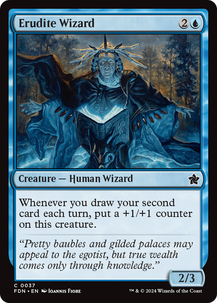 Erudite Wizard [Foundations] | Pegasus Games WI