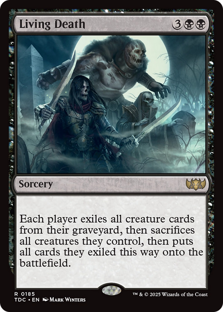 Living Death [Tarkir: Dragonstorm Commander] | Pegasus Games WI