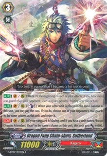 Dragon Fang Chain-shots, Sutherland (G-BT07/032EN) [Glorious Bravery of Radiant Sword] | Pegasus Games WI