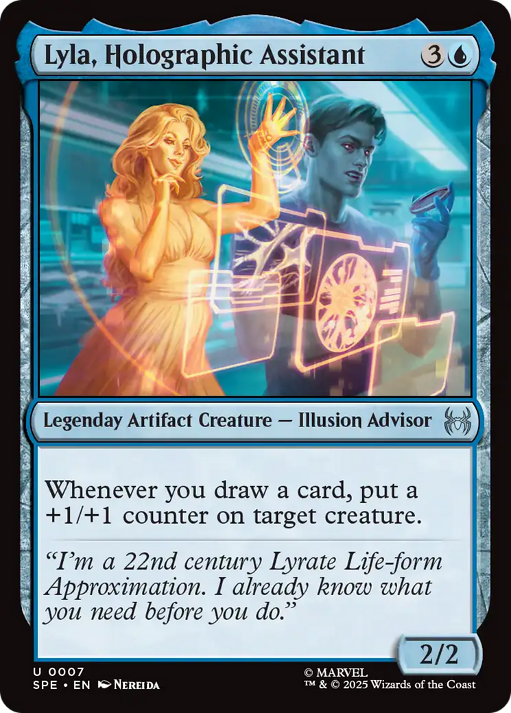 Lyla, Holographic Assistant [Marvel's Spider-Man: Eternal-Legal] | Pegasus Games WI