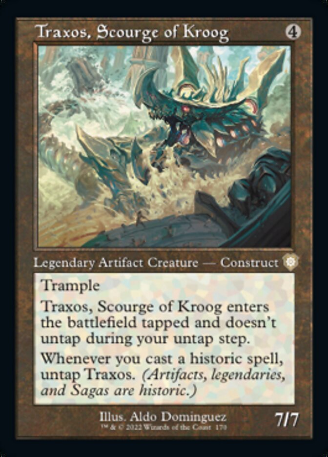 Traxos, Scourge of Kroog (Retro) [The Brothers' War Commander] | Pegasus Games WI