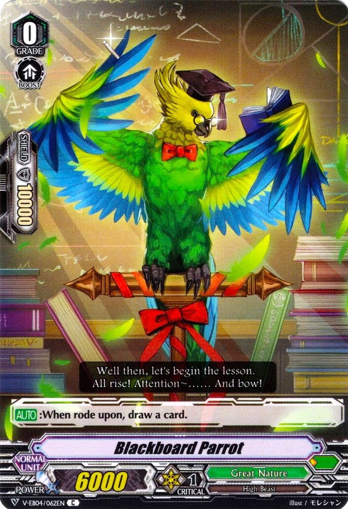 Blackboard Parrot (V-EB04/062EN) [The Answer of Truth] | Pegasus Games WI