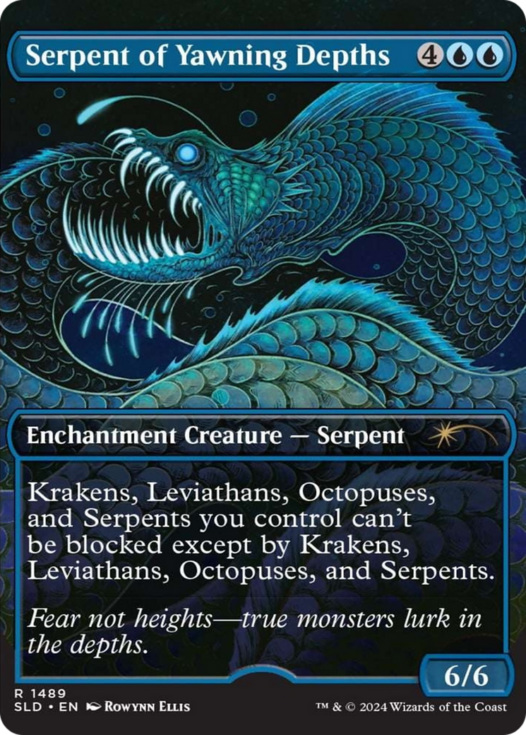Serpent of Yawning Depths [Secret Lair Drop Series] | Pegasus Games WI