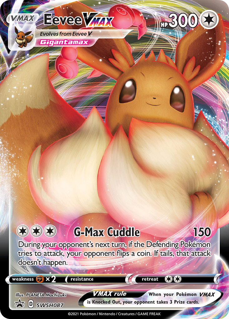 Eevee VMAX (SWSH087) [Sword & Shield: Black Star Promos] | Pegasus Games WI