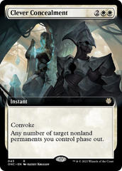 Clever Concealment (Extended Art) [Phyrexia: All Will Be One Commander] | Pegasus Games WI