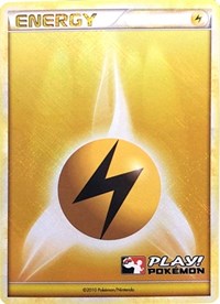 Lightning Energy (2010 Play Pokemon Promo) [League & Championship Cards] | Pegasus Games WI