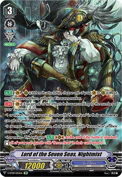 Lord of the Seven Seas, Nightmist (V-BT09/SP14EN) [Butterfly d'Moonlight] | Pegasus Games WI