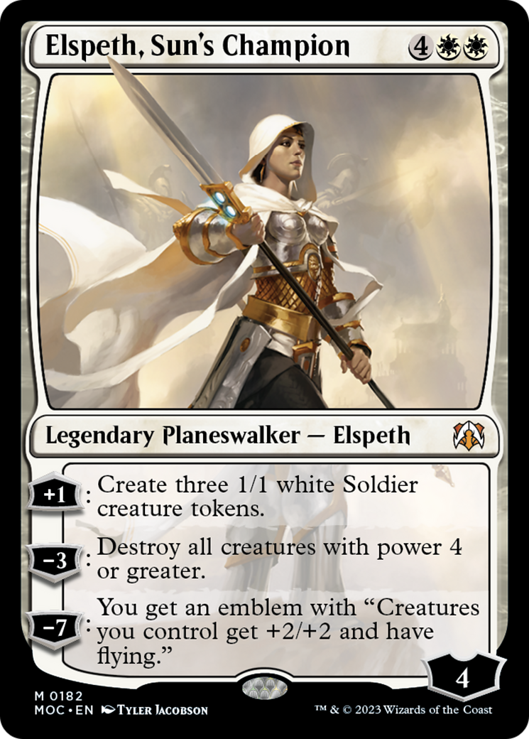 Elspeth, Sun's Champion [March of the Machine Commander] | Pegasus Games WI