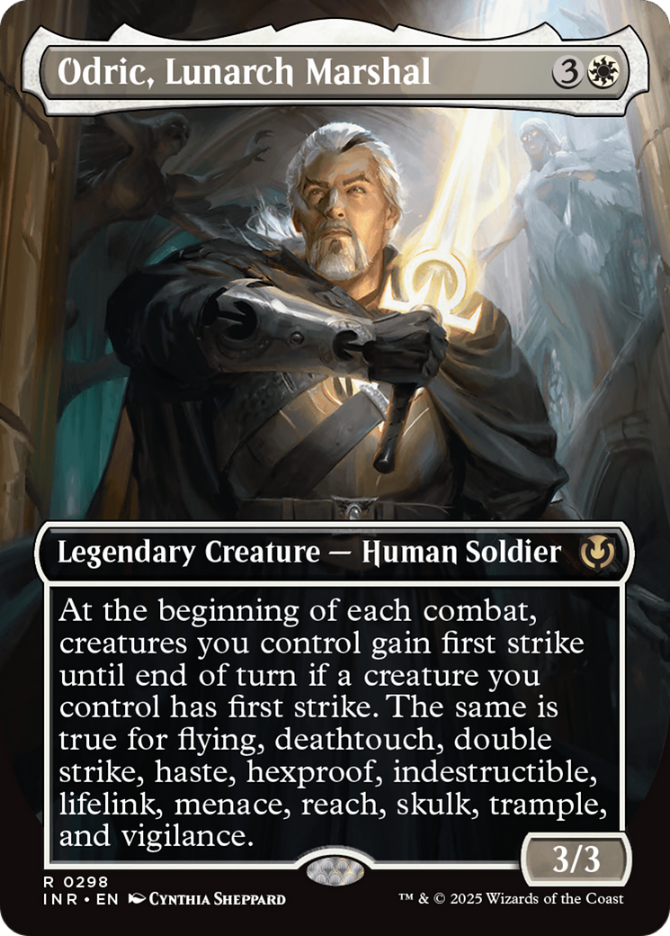 Odric, Lunarch Marshal (Borderless) [Innistrad Remastered] | Pegasus Games WI