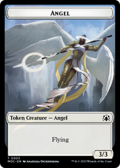 Angel (3) // Demon Double-Sided Token [March of the Machine Commander Tokens] | Pegasus Games WI