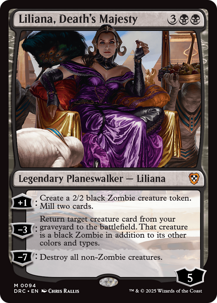 Liliana, Death's Majesty [Aetherdrift Commander] | Pegasus Games WI