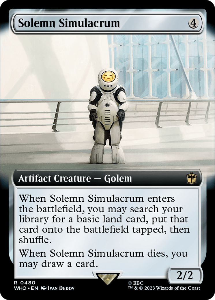 Solemn Simulacrum (Extended Art) [Doctor Who] | Pegasus Games WI