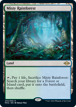 Misty Rainforest [Modern Horizons 2] | Pegasus Games WI