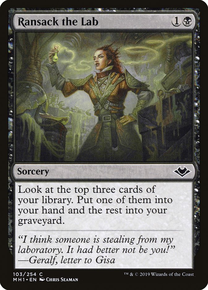 Ransack the Lab [Modern Horizons] | Pegasus Games WI