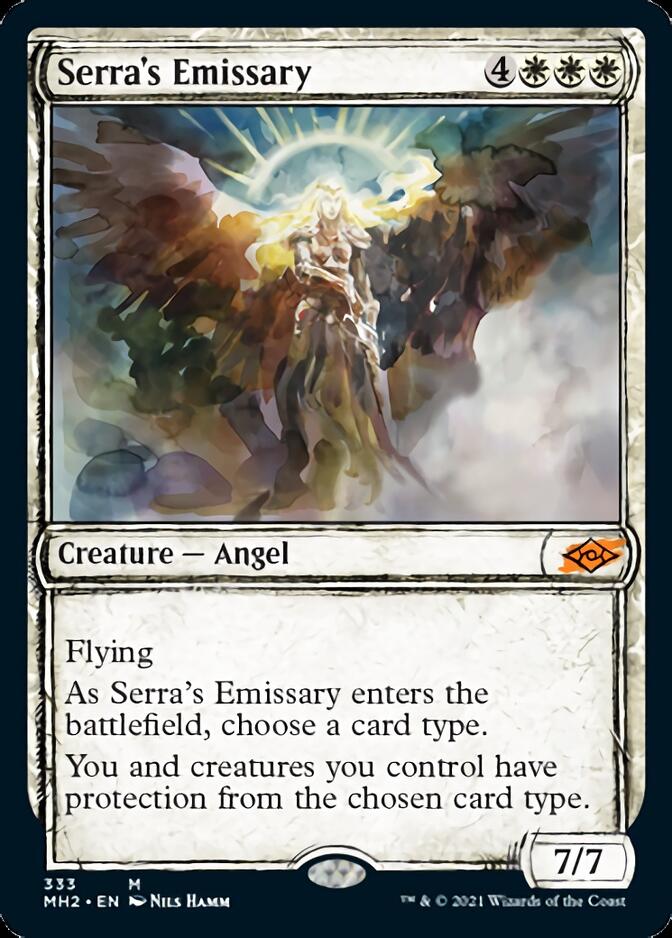 Serra's Emissary (Sketch) [Modern Horizons 2] | Pegasus Games WI