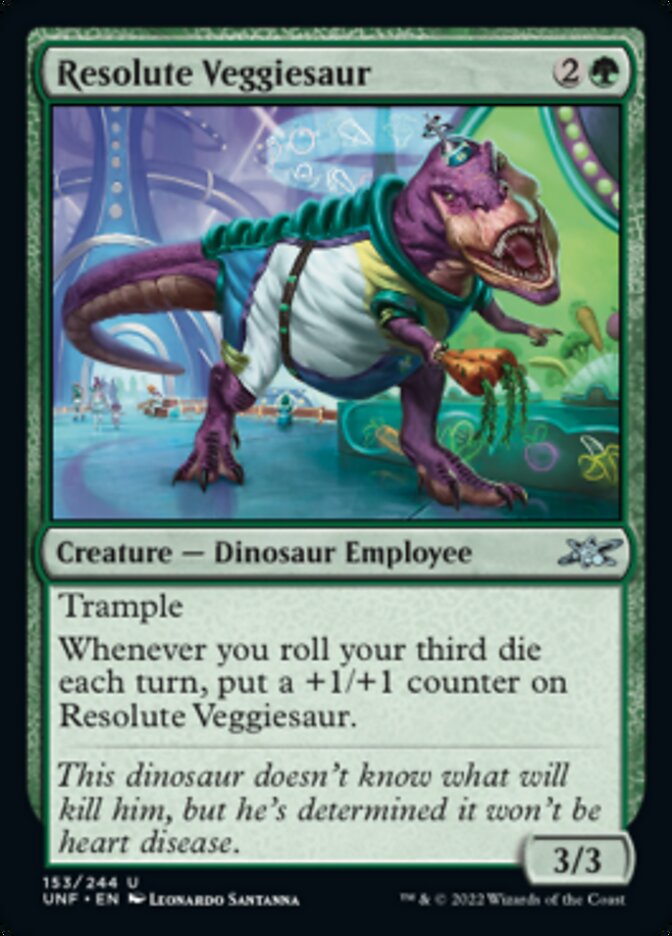 Resolute Veggiesaur [Unfinity] | Pegasus Games WI