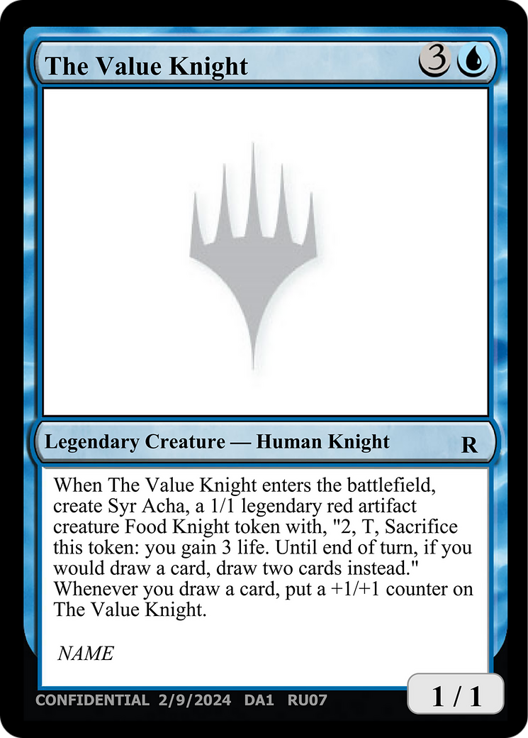 The Value Knight [Unknown Event] | Pegasus Games WI