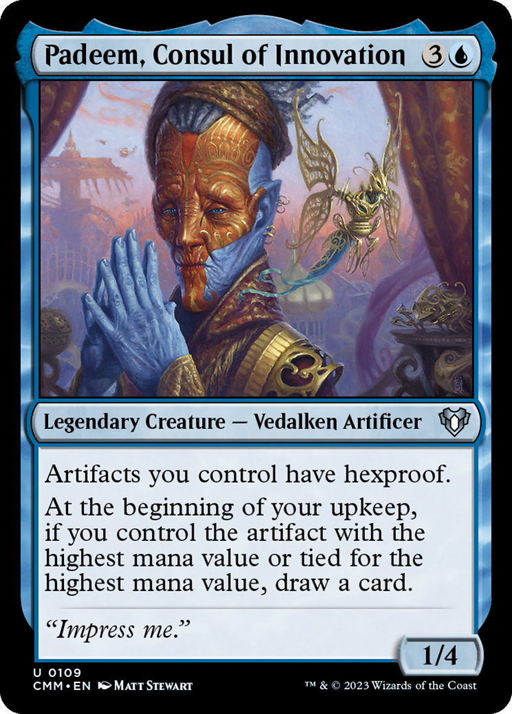 Padeem, Consul of Innovation [Commander Masters] | Pegasus Games WI