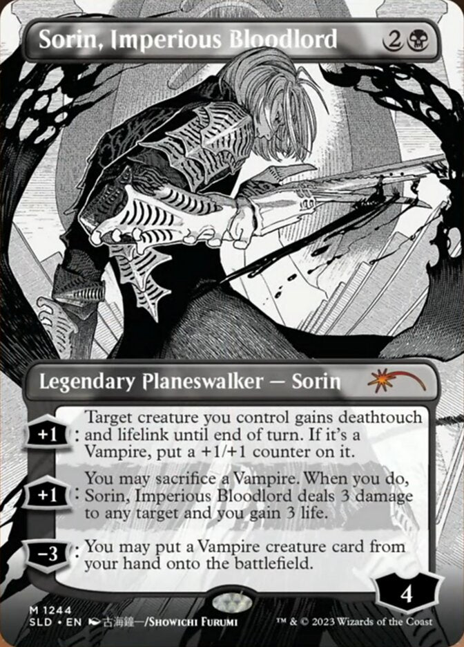 Sorin, Imperious Bloodlord (Borderless) [Secret Lair Drop Series] | Pegasus Games WI