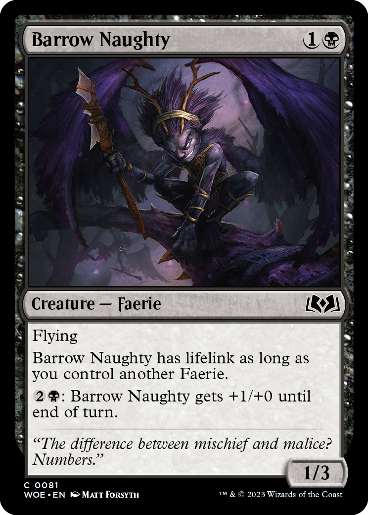 Barrow Naughty [Wilds of Eldraine] | Pegasus Games WI