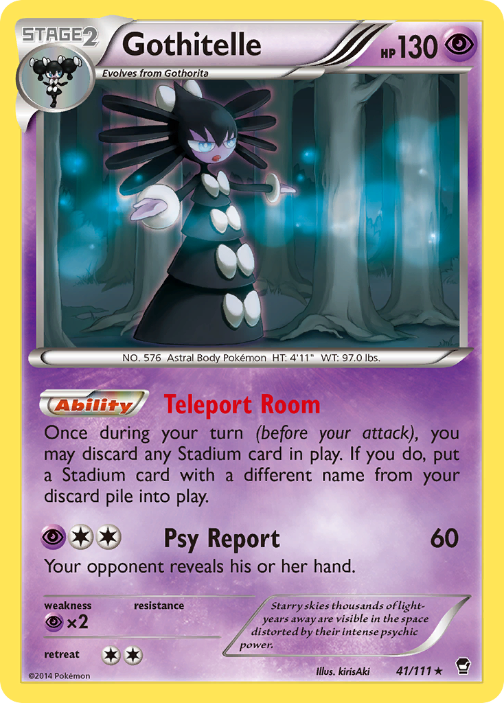 Gothitelle (41/111) [XY: Furious Fists] | Pegasus Games WI