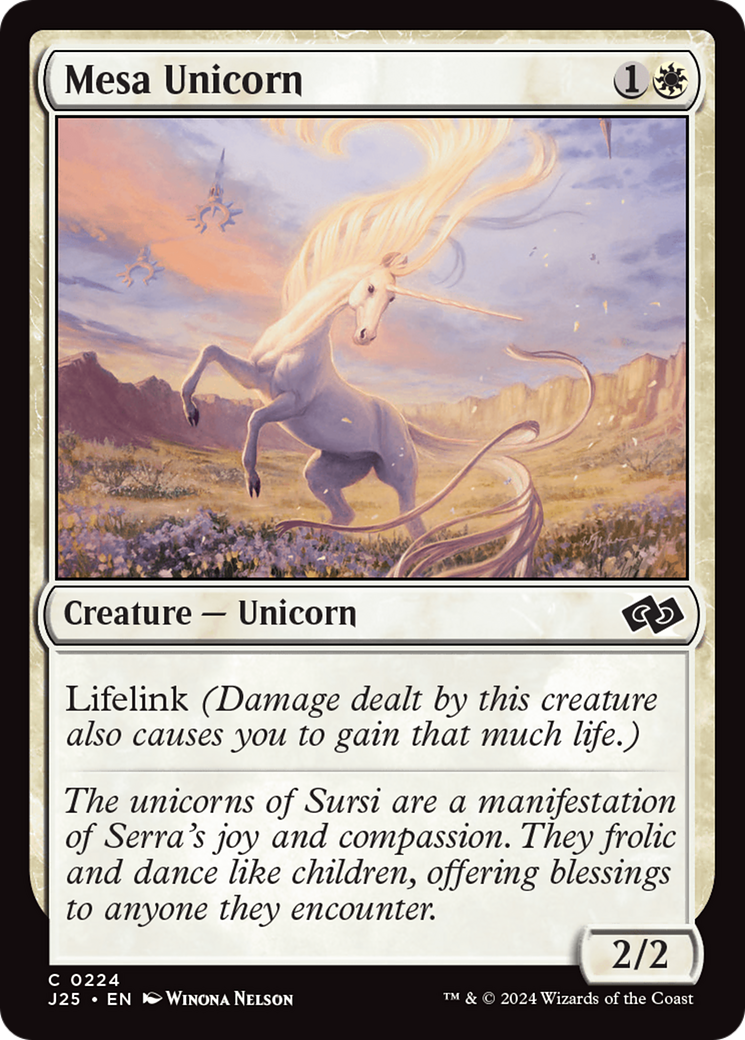 Mesa Unicorn [Foundations Jumpstart] | Pegasus Games WI