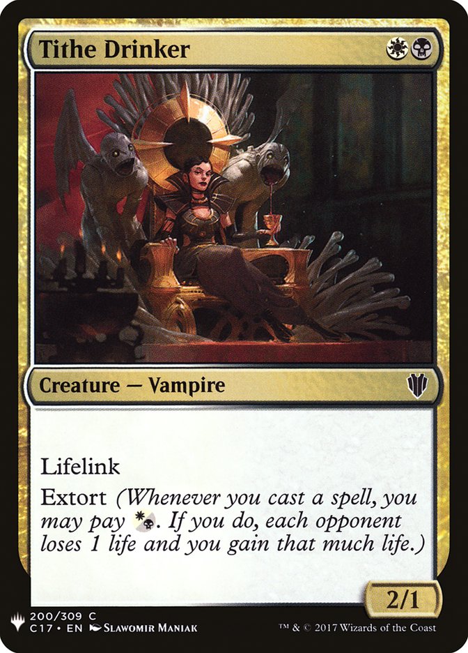 Tithe Drinker [Mystery Booster] | Pegasus Games WI