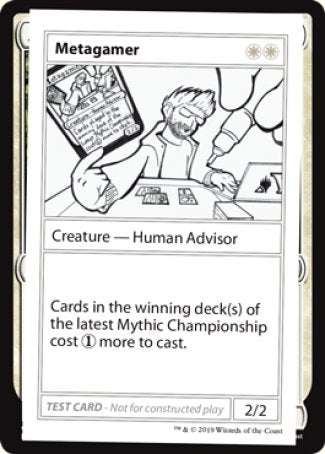 Metagamer (2021 Edition) [Mystery Booster Playtest Cards] | Pegasus Games WI