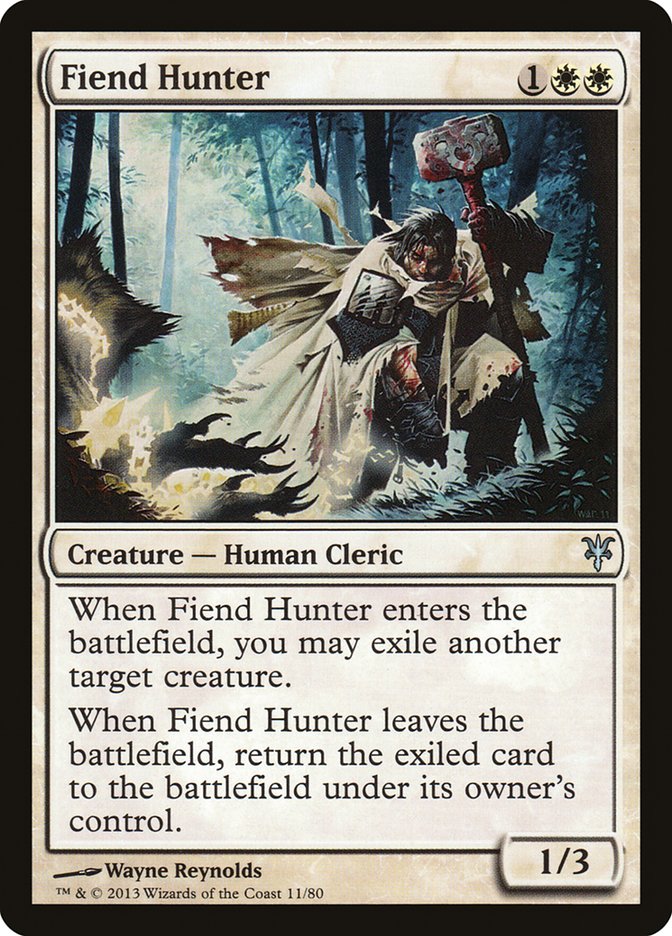 Fiend Hunter [Duel Decks: Sorin vs. Tibalt] | Pegasus Games WI