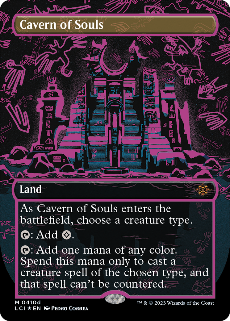 Cavern of Souls (0410d) (Borderless) [The Lost Caverns of Ixalan] | Pegasus Games WI