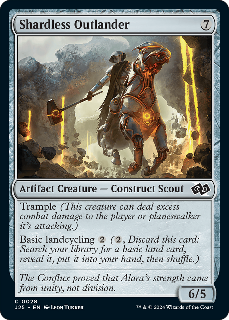 Shardless Outlander [Foundations Jumpstart] | Pegasus Games WI