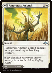 Razorgrass Ambush // Razorgrass Field [Modern Horizons 3] | Pegasus Games WI