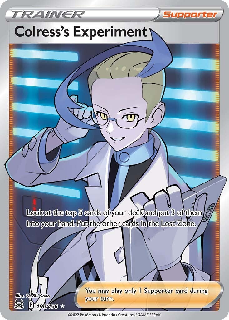 Colress's Experiment (190/196) [Sword & Shield: Lost Origin] | Pegasus Games WI