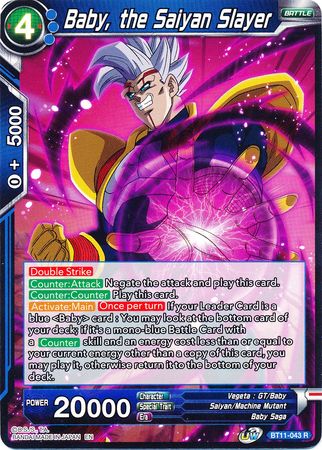 Baby, the Saiyan Slayer (BT11-043) [Vermilion Bloodline] | Pegasus Games WI