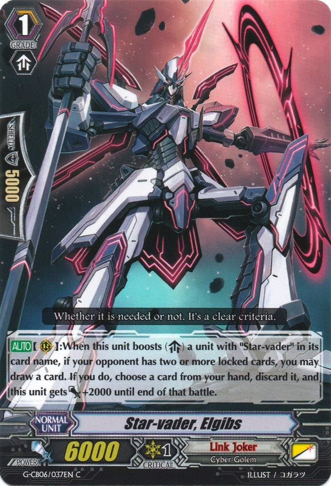 Star-vader, Elgibs (G-CB06/037EN) [Rondeau of Chaos and Salvation] | Pegasus Games WI
