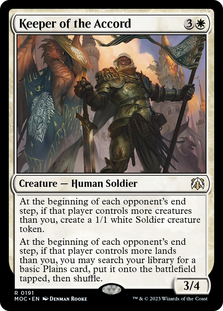 Keeper of the Accord [March of the Machine Commander] | Pegasus Games WI