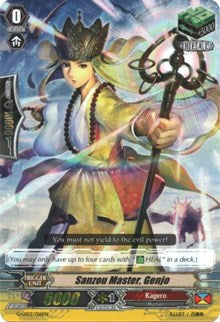 Sanzou Master, Genjo (RRR) (G-LD02/016EN) [G-Legend Deck Vol.2: The Overlord Blaze] | Pegasus Games WI