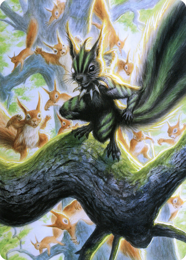 Chatterfang, Squirrel General Art Card (67) [Modern Horizons 2 Art Series] | Pegasus Games WI