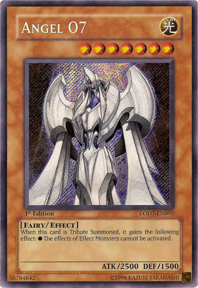 Angel O7 [LODT-EN092] Secret Rare | Pegasus Games WI