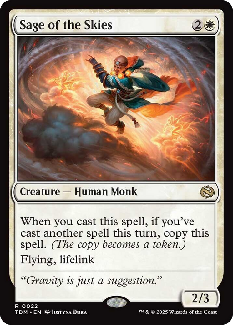 Sage of the Skies [Tarkir: Dragonstorm] | Pegasus Games WI