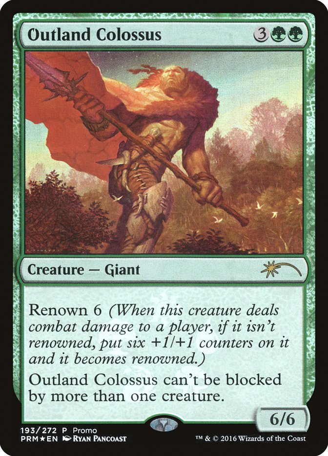 Outland Colossus [Resale Promos] | Pegasus Games WI