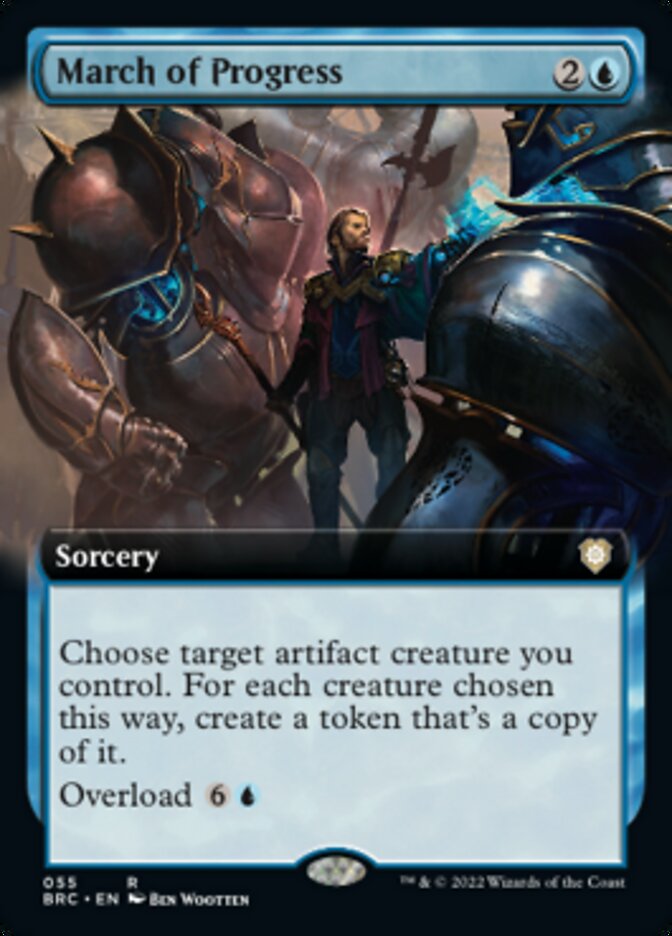 March of Progress (Extended Art) [The Brothers' War Commander] | Pegasus Games WI