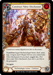 Construct Nitro Mechanoid // Nitro Mechanoid [DYN092] (Dynasty)  Rainbow Foil | Pegasus Games WI