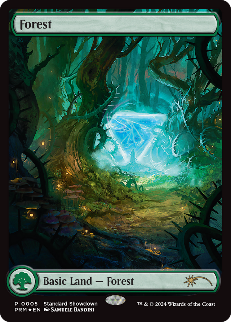 Forest (Lucas Graciano) [Standard Showdown Promos] | Pegasus Games WI