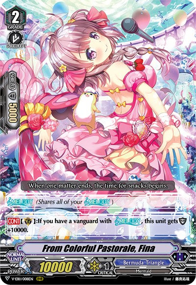 From Colorful Pastorale, Fina (V-EB11/008EN) [Crystal Melody] | Pegasus Games WI